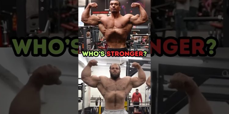 Larry Wheels vs. Andrey Smaev #shorts #bodybuilding