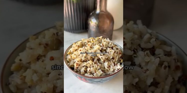 How to make your rice higher in fiber and protein