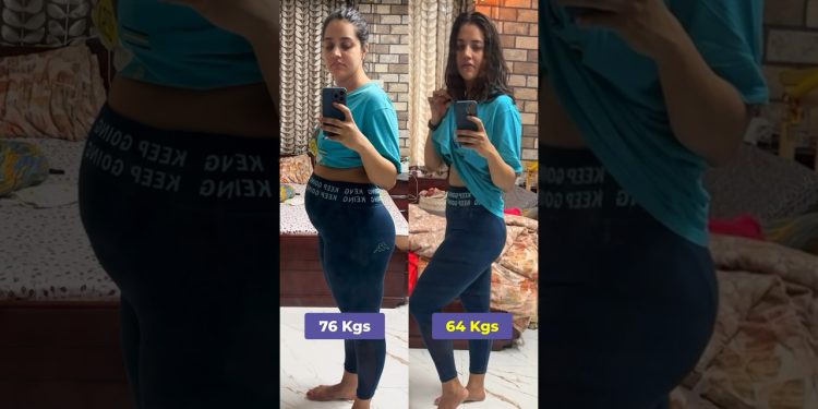 12 kgs weight loss || Post Delivery Belly Fat gone