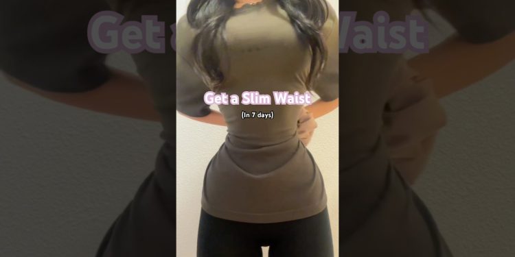 Get a Slim Waist in 7 days #pilates #fitness #workout