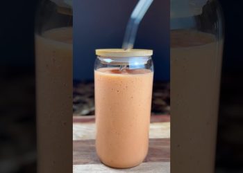 How to make Papaya Smoothie (no added sugar) #smoothie #juice #healthy #drink