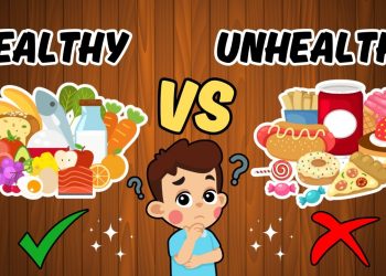 Healthy and Unhealthy Foods for Kids | Fun Learning with Examples!