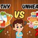 Healthy and Unhealthy Foods for Kids | Fun Learning with Examples!