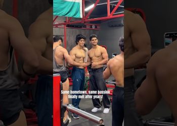 Dhanush x Deon💪🏻 #shorts#fitness#gym