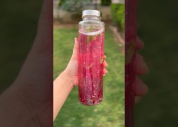 Beetroot detox drink for glowing skin, good hair and healthy gut🌸#weightloss #drinks #recipe