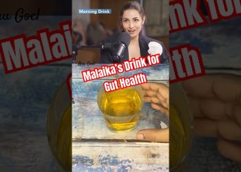 Malaika Arora’s Morning Drink for Gut Health #anugoel #recipe #malaikaarora
