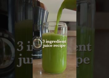 3 ingredient green juice recipe to boost your health!