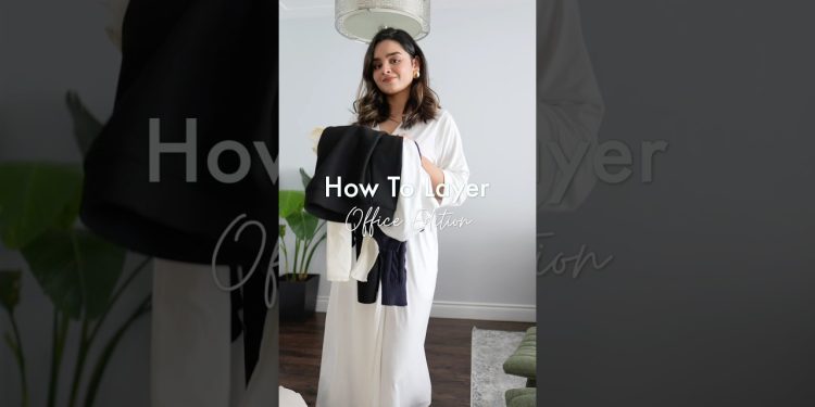 How to Layer and still look Chic #officewearoutfits #capsulewardrobe #workwear