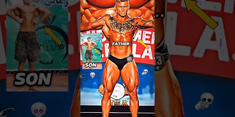 BRO SON VS FATHER 🥶 GYM MOTIVATIONAL VIDEO 💀 BODYBUILDERS #bodybuilder #shorts #viral #video #fyp