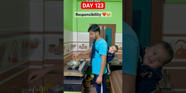 RESPONSIBILITY OF A REAL MAN ❤️😍 #struggle #motivation #lifestyle #baby #study #fitness #ytshorts