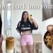 getting back into my fitness routine 🌱 what I eat, high protein meals + how I stay consistent!