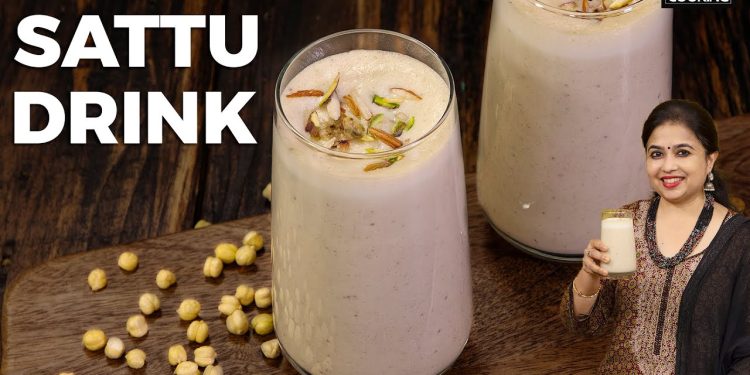 Sattu Drink Recipe | Weight Gain Diet | High Protein Energy Drink | Healthy Recipes | Sattu Recipe