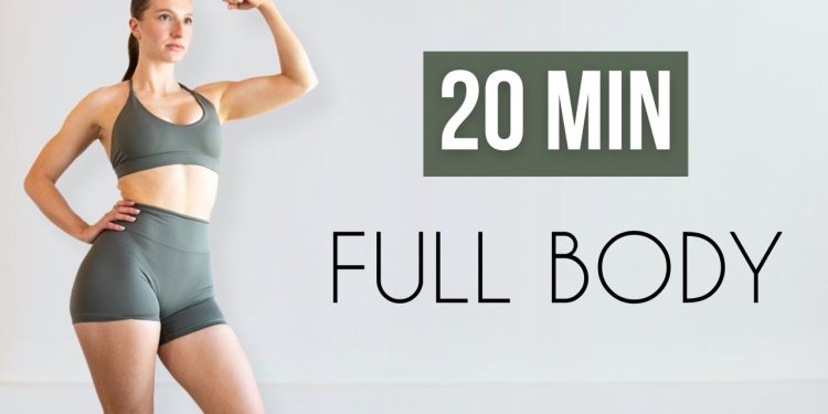20 MIN FULL BODY TONING & STRENGTH (Total Body Workout At Home)