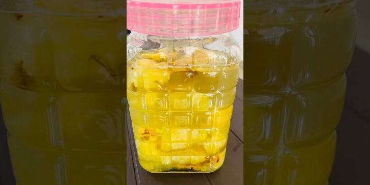 Pineapple tepache | Probiotic drink | Healthy gut | Fermented tepache #probioticdrink
