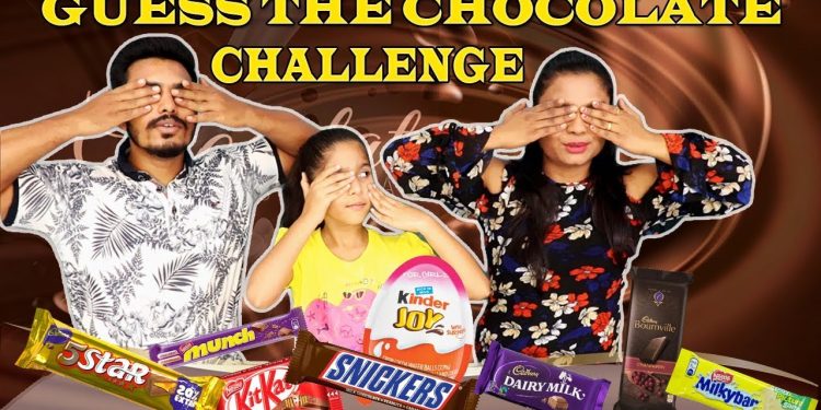 CHOCOLATE CHALLENGE I GUESS THE CHOCOLATE CHALLENGE