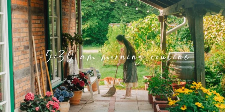 #118 5:30am Summer Morning Routine in the Countryside | Simple & Slow Life