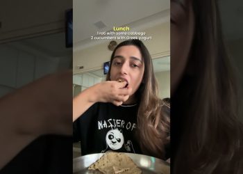 PCOS: What I eat in a *DAY* to lose WEIGHT 🥗♥️🏃‍♀️ #ashortaday