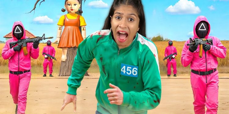 Trapped in Squid Game Amusement Park – No Way Out!