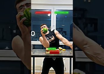 Bodybuilder and Armwrestler Cracking Watermelon 🔥🥶