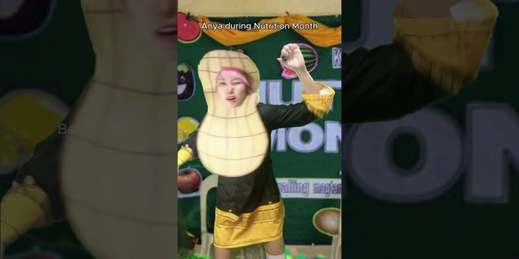 Anya during Nutrition Month