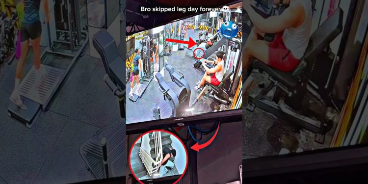 He Never Touched Leg day Againš„¶. #shortsviral #viralvideos #bodybuilding #gymedits