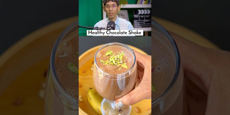 Healthy Chocolate Shake By Dr. Ryan Fernando #shorts