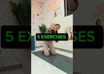 Best 5 Exercises to Reduce Fat Fast | Daily Fat Loss Workout at Home #weightloss #yoga