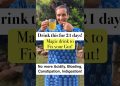 Drink this for 21 days & Fix Your Gut Health #guthealth #acidity #bloating #digestion #diet #stomach
