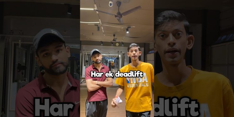 Deadlift = ₹1000🤑#shorts #fitness