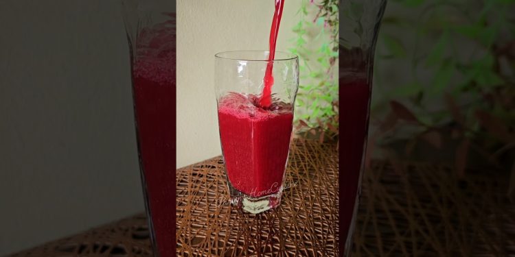 Detox Your Body with Beetroot Drink #shorts #shortvideo #healthydrink #drink