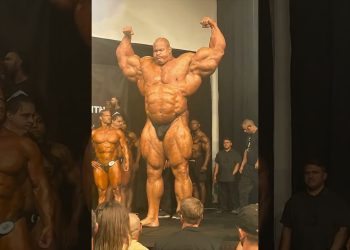 Giant bodybuilder