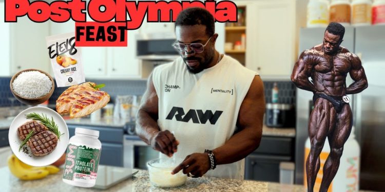 Full Day of Eating Post-Olympia | Terrence Ruffin’s Off-Season Bodybuilding Diet