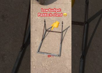 || Low Budget paddock stand for ktm bike 😁 || #shorts #ytshorts #paddockstand #ktm