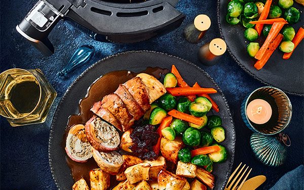 Air fryer Christmas dinner | Slimming World Blog