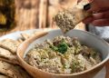 Vegan Baba Ganoush with Sesame and Cumin Crackers