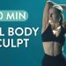 50 MIN FULL BODY SCULPT WORKOUT (MadFit App Fusion Program)