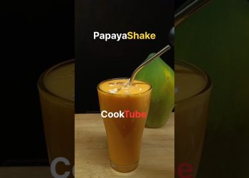 Papaya milkshake recipe | Milkshake recipe | Healthy smoothie at home