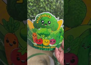 Nutrition Month Hats 🥦🥕🍅🥬