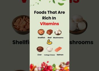 Foods That Are Rich In Vitamins 💪 #food #nutrition #fitness #diet #healthylifestyle #fyp #trending