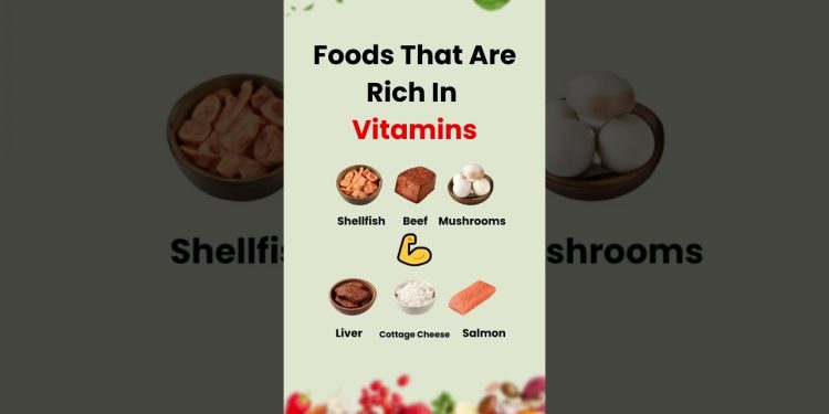 Foods That Are Rich In Vitamins 💪 #food #nutrition #fitness #diet #healthylifestyle #fyp #trending