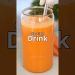 Skin Glowing Drink Carrot Orange Juice for Glowing Skin | Healthy & Refreshing Detox Drink