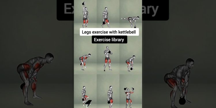 Legs day with kettlebell  series exercise(workout) @GymFit177