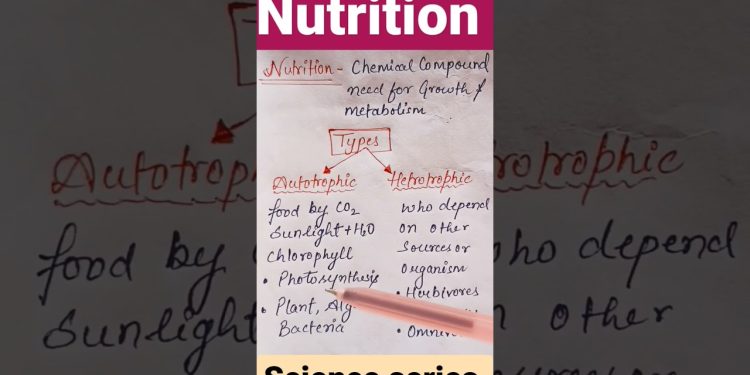 nutrition|types of nutrition|autotrophic and heterotrophic|#biology #dsssb