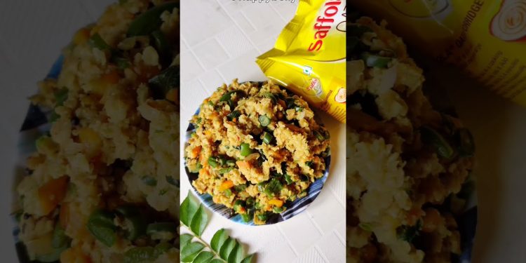 VEGETABLE OATS UPMA | WEIGHT LOSS AND HEALTHY RECIPE | OATS RECIPE | OATS UPMA | SHORTS |