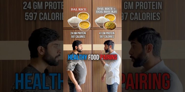 Healthy Food Pairing | Right Way of Plating Meals | #fitness #nutrition #food #healthy