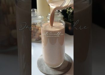 Healthy Dates Smoothie🥛#shorts #healthy #smoothie #easyrecipe