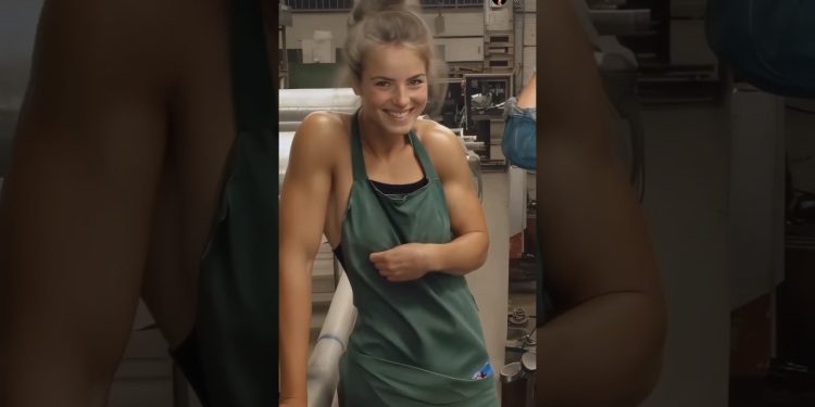 GIRLS AURA 😈 BODYBUILDER AURA 😍 WOMEN BICEPS 💪#gym #girls #motivation #trending #shorts #video#fyp