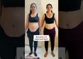 8 Kgs Weight Loss Story in 15 Seconds #postpartum #weightloss