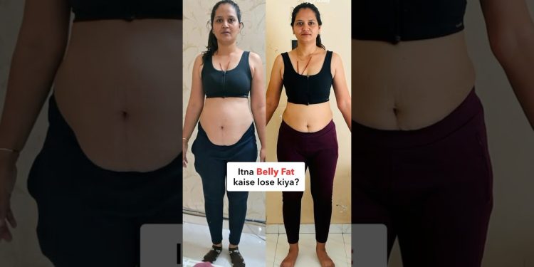 8 Kgs Weight Loss Story in 15 Seconds #postpartum #weightloss