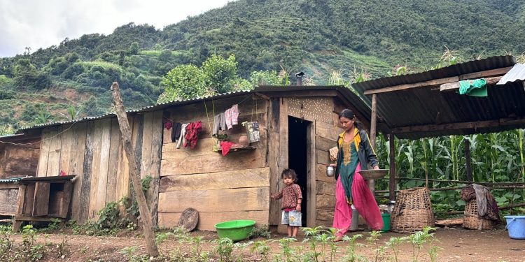 This is Rural Himalayan Village Life | poor but happy lifestyle in nepal mountain village